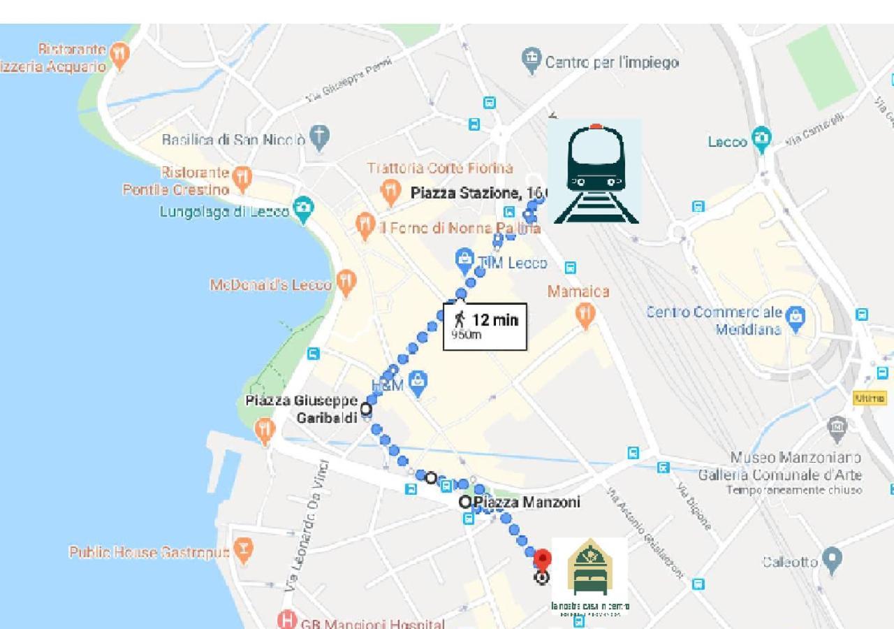 מלון לקו La Nostra Casa In Centro מראה חיצוני תמונה